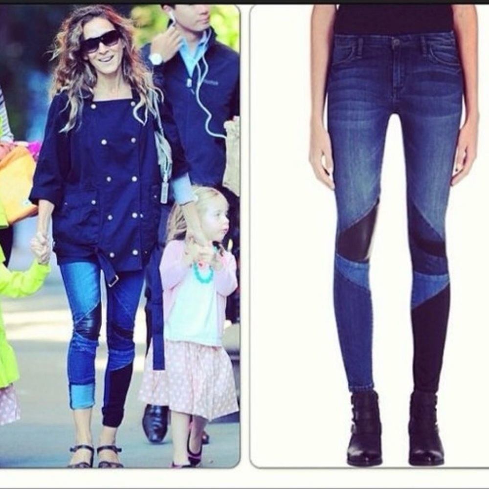 BlankNYC patchwork denim skinny jeans size 30 ASO SJP